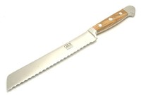 Güde Alpha Olive Brotmesser Klinge 21 Cm - SäGeschliff, Geschmiedet, EisgehäRtet