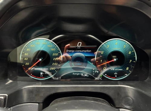 LCD 12.3" Digital Instrument Cluster Carplay For W212/E Class 2013-2015 Sedan LH