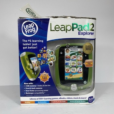 LeapFrog 32610 LeapPad2 Explorer Learning Tablet - Green for sale
