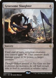Gruesome Slaughter 009/274 Battle for Zendikar