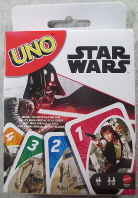UNO Star Wars - Sealed Card Game - Mattel Games