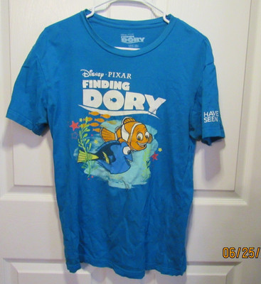 Disney Pixar Finding Dory T-shirt Shirt Medium M Have You Seen Her 100% Cotton