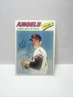 Nolan Ryan Topps 1977 Angels Baseball Trading Card