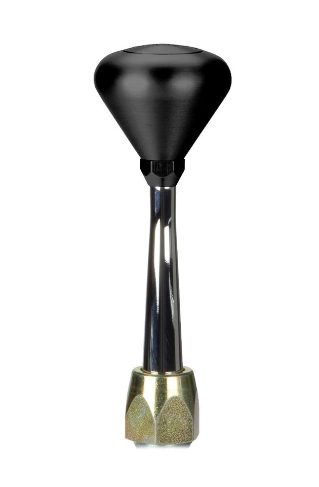 Lokar CMC4FMB - Palanca de cambios recta de 6" de montaje en caja para C4 con perilla de hongo negra Foto 2 de 4