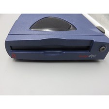 Vintage Iomega Zip 250 External Drive Only Parallel Port Blue Model Z250P Part
