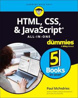 HTML, CSS, & JavaScript All-in-One - Paperback, by McFedries Paul - Acceptable n