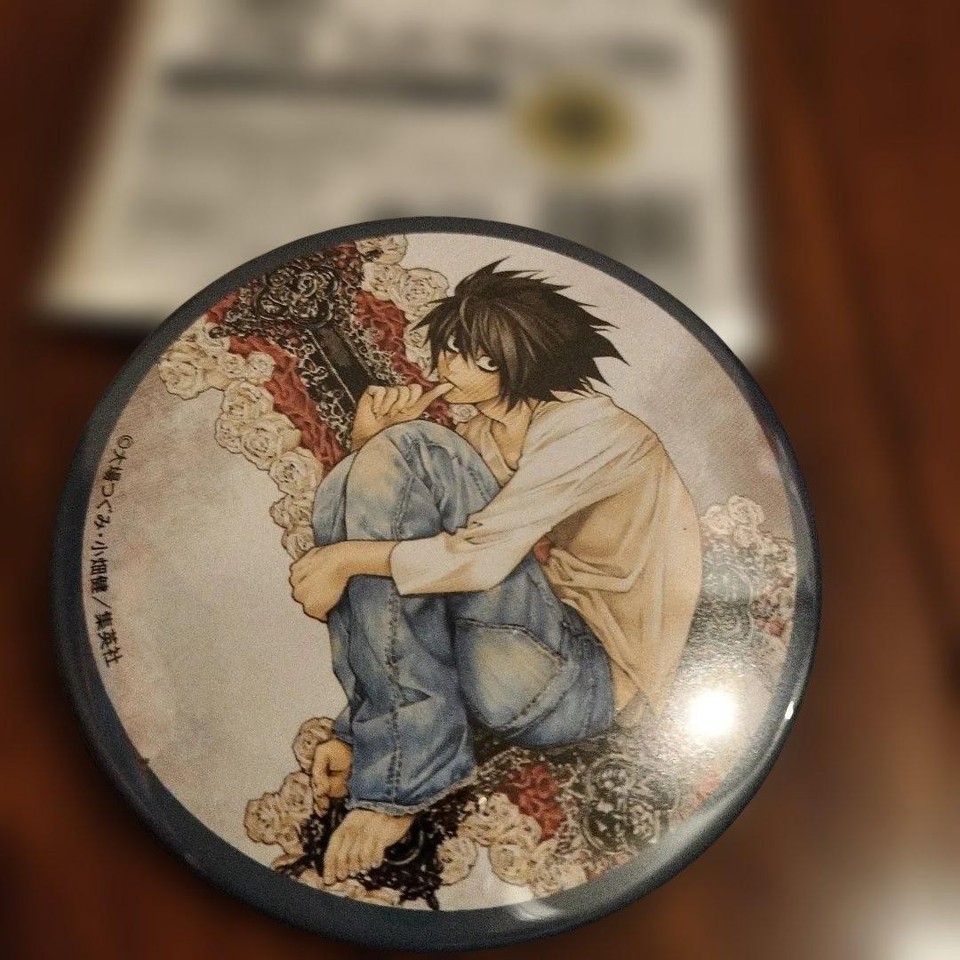 Death Note Lucky Can Badge BOX L | eBay