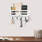 KISENG Key Holder Wall Mount Farmhouse Hooks for with Mail...