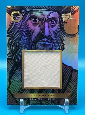 2025 Pieces of the Past Villains Edition #419 Blackbeard Cloth Relic 