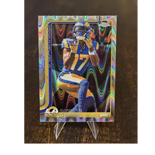 2025 Topps Chrome Wave Davante Adams #165 Los Angeles Rams Football Card