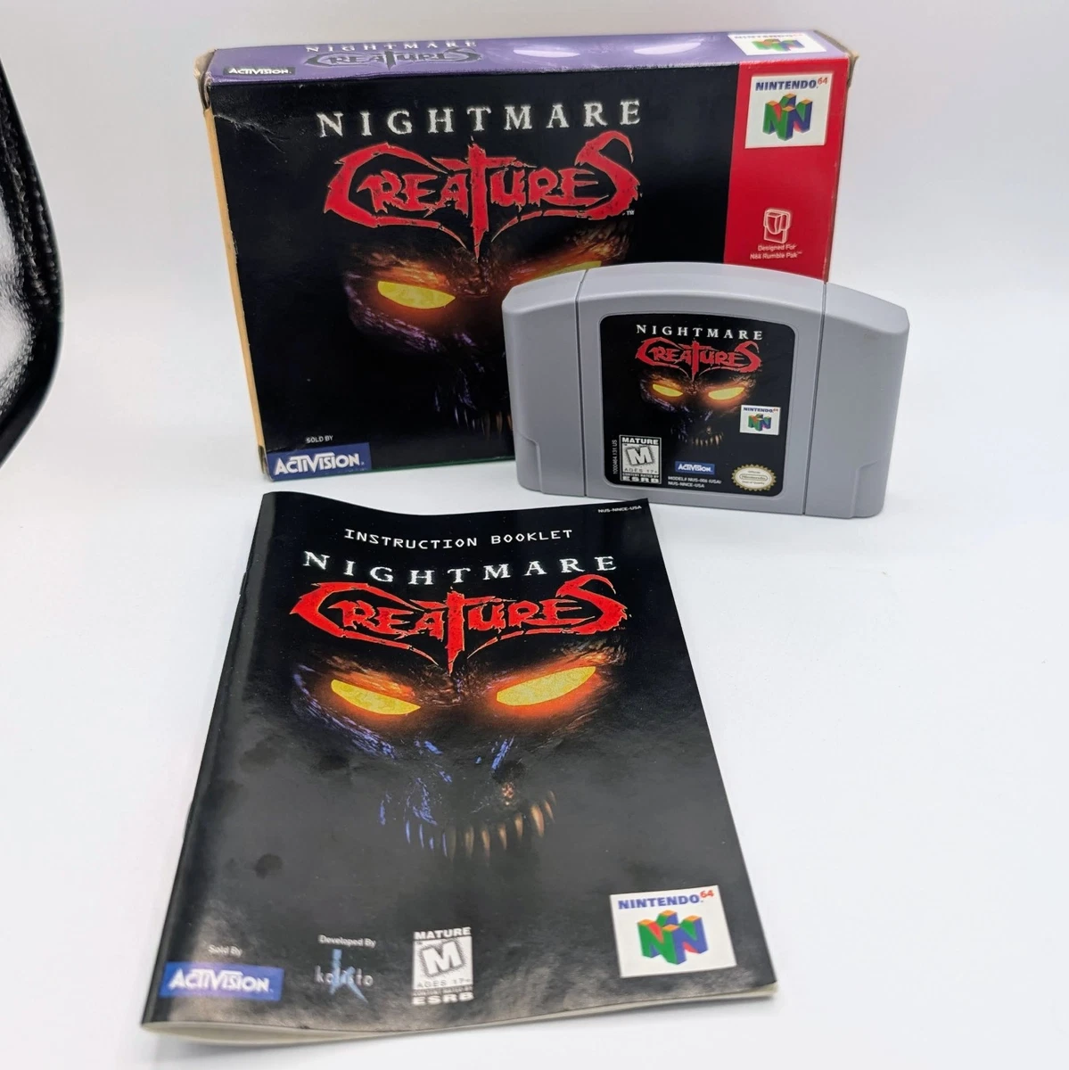 Nintendo 64 Nightmare Creatures Video Games for sale - eBay