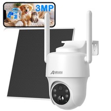 ANRAN 4G LTE Cellular Solar Battery Power Security Camera Wireless Outdoor Home