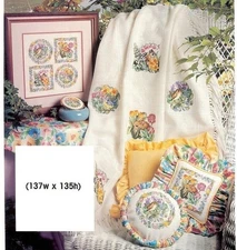 SPRINGTIME FRIENDS   CROSS STITCH PATTERN ONLY  -  FP SP UW