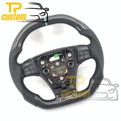 Real Carbon Fiber Steering Wheel fit for Volvo S40 C30 C70 T5 V50 2004-2013