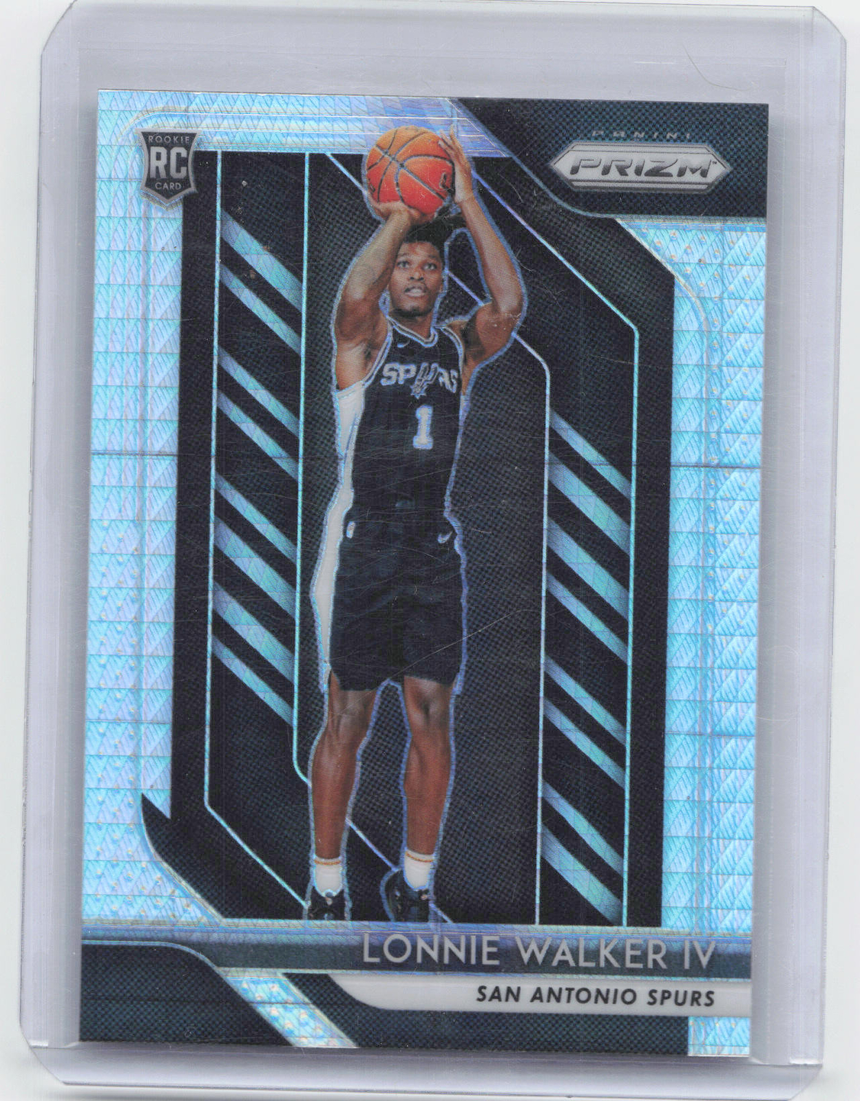 2018-19 Panini Prizm #251 Lonnie Walker IV Prizms Hyper