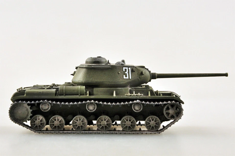 Easy Model 1/72 Soviet KV-85 Heavy Tank "White 31" Plastic Finished Model #35129 - Image 2 of 4