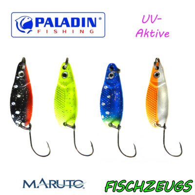 Paladin Spoon The Eye Forelle Forellenköder UV Raubfisch Trout 3,9g Maruto Hook