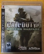 2008 Call of Duty 4 Modern Warfare Playstation 3 PS3 Tested Used