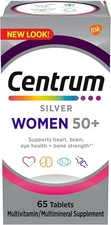 Centrum Silver Multivitamins for Women over 50, Multimineral Supplement with Vit