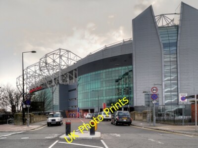 Photo 6x4 Sir Matt Busby Way, Old Trafford East Stand Salford/SJ8098 Loo c2015