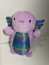 Squishmallows Kellytoy Plush Hug Mees Monica the Axolotl 12" NWT New RARE HTF