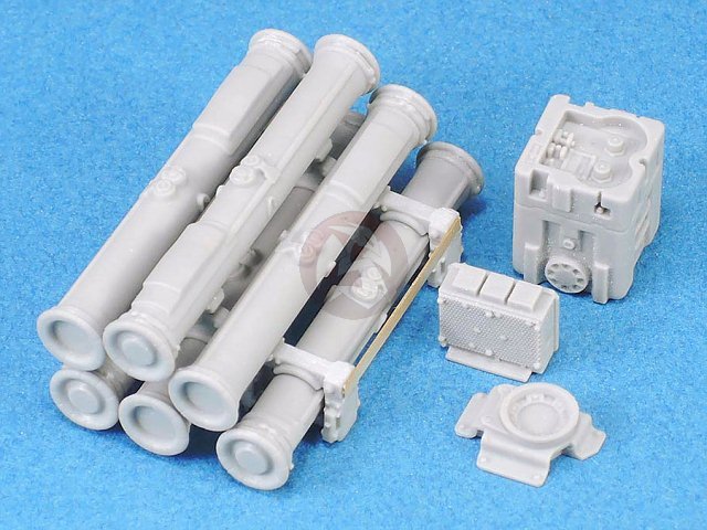 Legend 1/35 TOW Anti-tank Missile Vehicle Rack Set (6 pcs w