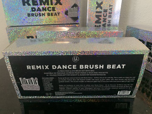 BH cosmetics Remix Dance brush beat 10 piece brush set Glitter Makeup brushes - Picture 7 of 12