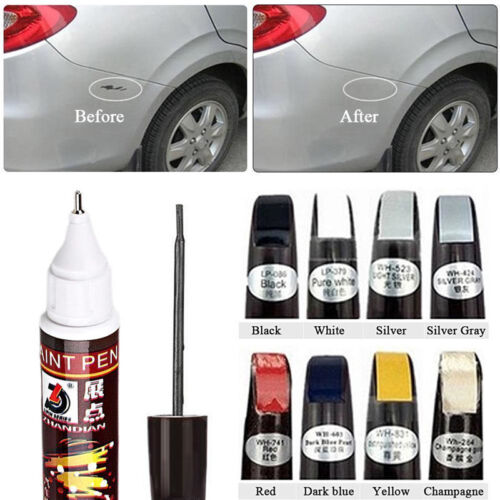 Colors Auto Car Coat Paint Pen Touch Up Scratch Clear Repair Remover Remove Tool - Zdjęcie 1 z 23