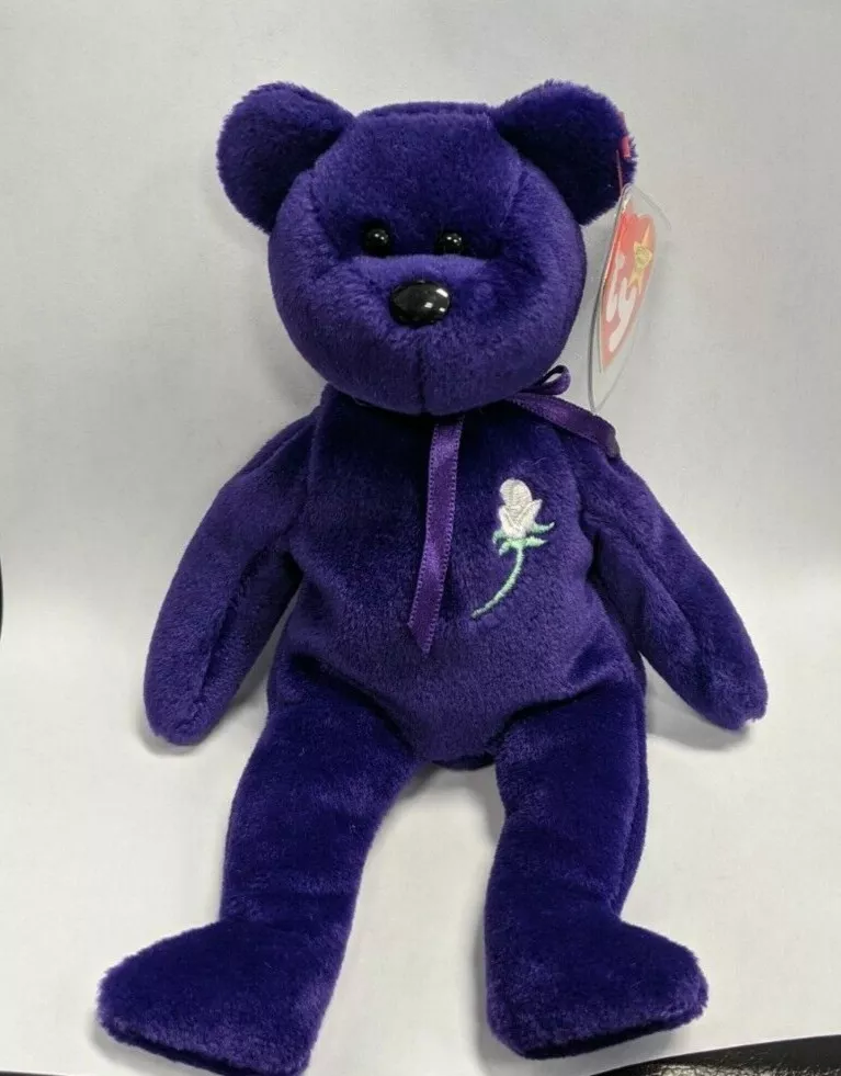 RARE Authentic MINT 2nd Edition Ty Princess Diana Beanie Baby