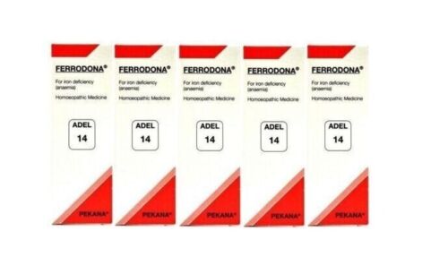 ADEL 14 FERRODONA Drop For Iron Deficiency (Anaemia) (Pack of 5) - Picture 1 of 4