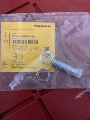 Interrupteur De Proximité TURCK BI8U-EM18WD-AP6X-H1141 - Neuf, Pour Automation