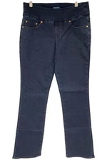 JAG Women's Paley Mid Rise Bootcut Pull-on Jeans After Midnight