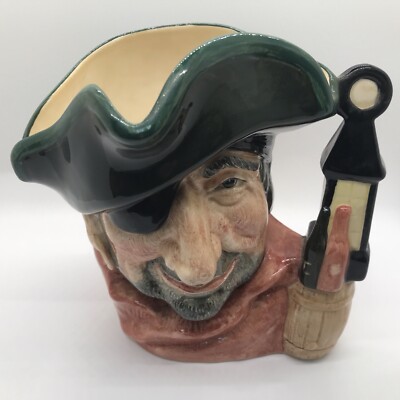 The Smuggler Vintage Royal Doulton CHARACTER TOBY JUG Pitcher, D6616