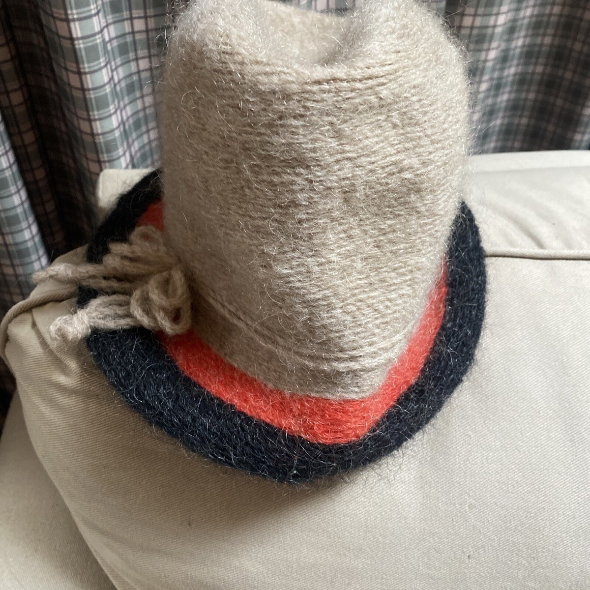 Vintage Yves Saint Laurent Wool Hat Fedora Excellent 