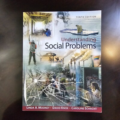 Understanding Social Problems 10th Ed.  David Knox, Linda A. Mooney NEW w/crease