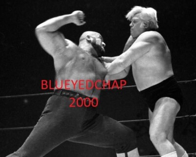 JOS LEDUC VS RIP HAWK WRESTLER 8 X 10 WRESTLING PHOTO NWA
