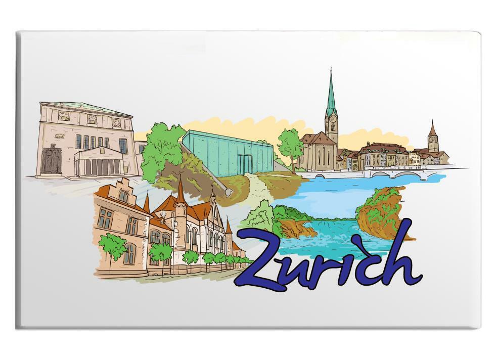 Fridge Zurich Fraumunster Kunsthaus Swiss National Museum Zoo