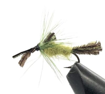 10 Flies -  Nymph Rock Worm on a Bronze 10 Mustad Hook