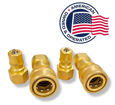 1/4'' Brass Quick Disconnect QD Coupler Carpet Cleaning Extractor Wands & Hose 