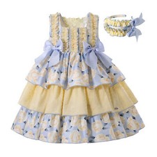 Abiti a strati Pettigirl Spagnola Bambina Frilly Princess 3 4 5 6 7 8 9 10 11 12
