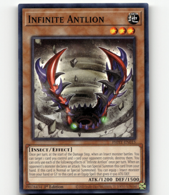 Yugioh Infinite Antlion Photon Hypernova Common | eBay