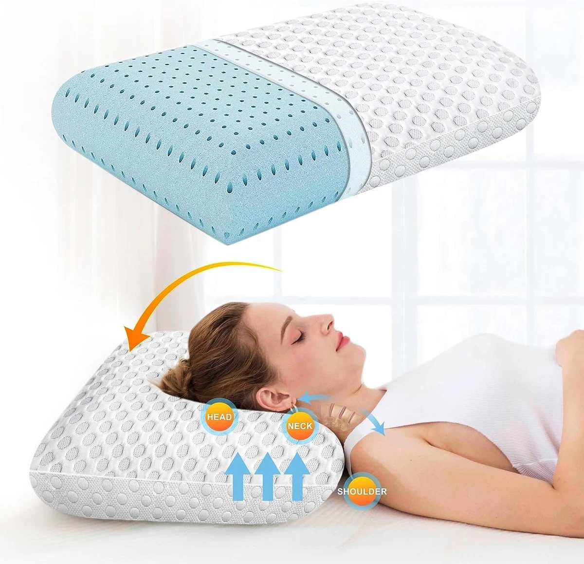 Almohada Cervical, Almohada Cervicales y Cuello Almohada para