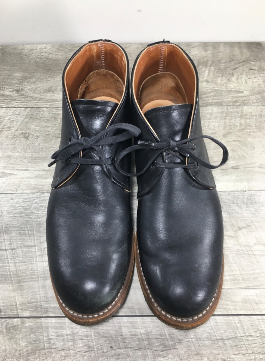 Red Wing 9024 Heritage Beckman Chukka Black Leather Work Red Wing 9024 Heritage Beckman Chukka Black Leather Work