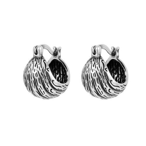 Retro 925 sterling Silver stud earrings hoop huggie women fashion jewelry eBay
