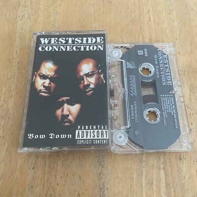 BOW DOWN by WESTSIDE CONNECTION ICE CUBE MACK 10 Kassettenband selten USA Import
