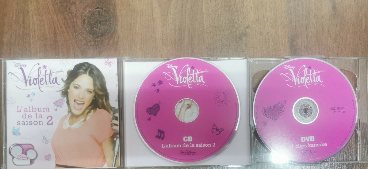 Violetta Cd L'album de la saison 2 disney Hoy somos mas cd
