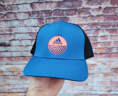   Adidas Golf Blue / Black Snapback Hat OSFM OSFA One Size Sample