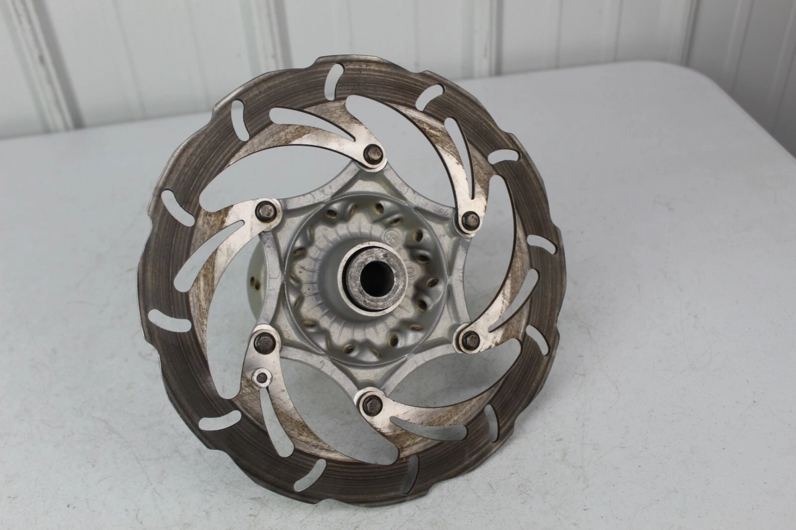 1994 - 1998 KTM 360 EXC Front Hub assembly 5460911004490 with Rotor 250 300 MXC
