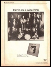 1975 Eric Clapton- One in Every Crowd-Print ad / mini-poster-ORIG. 70&rsquo;s Rock - 2