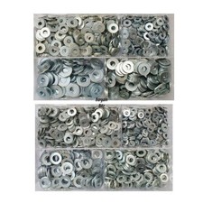 IMPERIAL STEEL WASHERS TABLE 3(LIGHT) + TABLE 4 (HVY) ASSORTED BOXES ( AT115,22)
